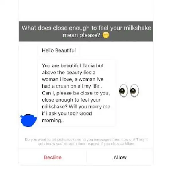 See how to toast a Lady in a crude style